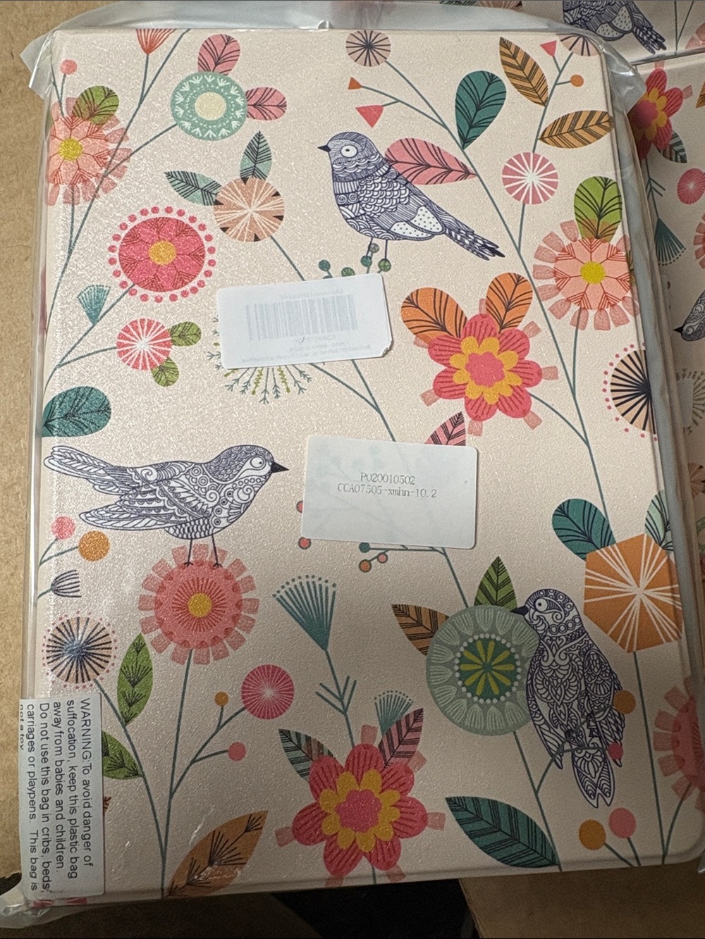 Floral Bird Print or Unicorn IPad Cover Sleeve - Pick one in messages